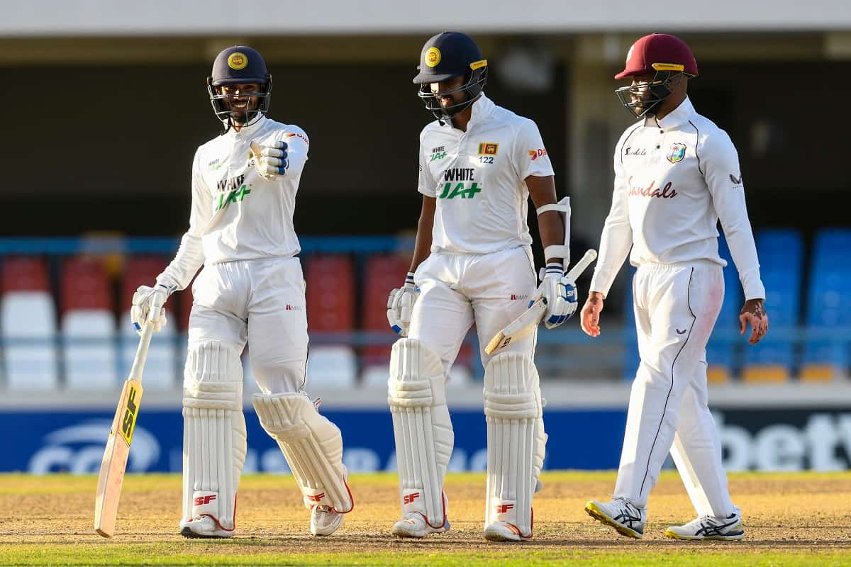 Cricket Image for 2nd Test: Sri Lanka Reach 136/3 At Stumps After Bowling West Indies Out For 354 On