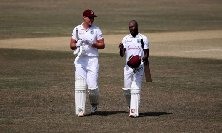 Cricket Image for WI vs SL: Sri Lanka Wobble As Gabriel, Jermaine Blackwood Claim Wickets