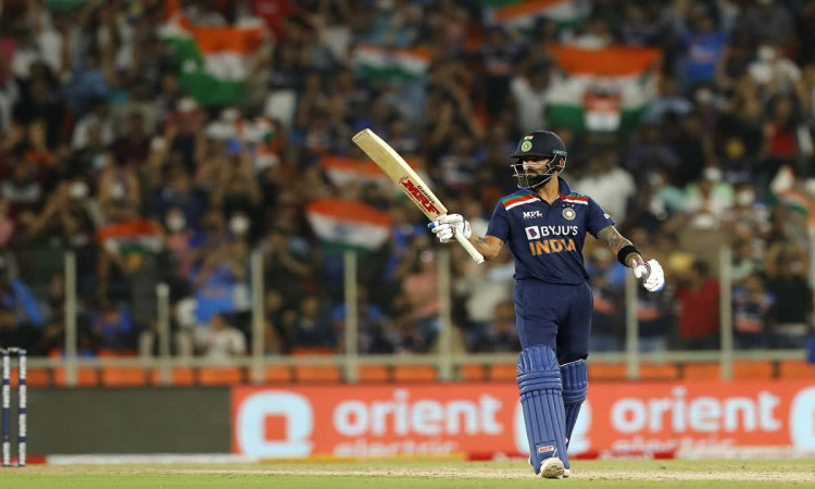 Cricket Image for Virat Kohli Played A Huge Innings Against England On The Advice Of Ab Devilliers