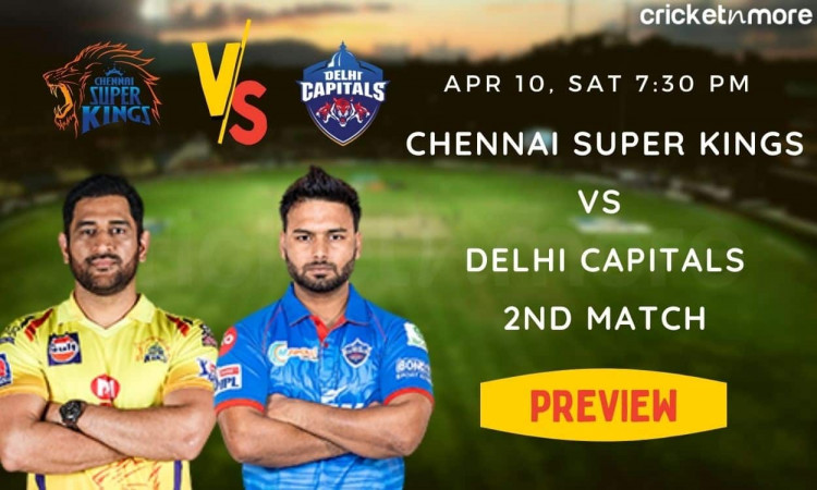 IPL 2021 - CSK will take on DC in the 2nd match, a look at the probable playing XI