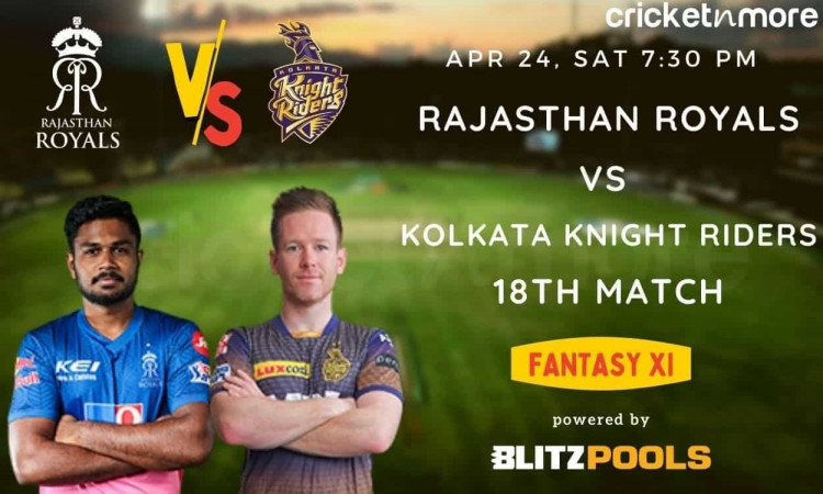 IPL 2021, Rajasthan Royals vs Kolkata Knight Riders – Blitzpools Fantasy XI Tips, Prediction & Pitch