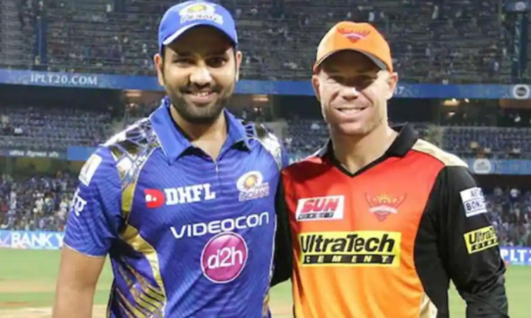 Cricket Image for Mumbai Indians Captain Rohit Sharma Reacts To David Warner Post