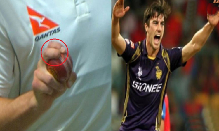 Cricket Image for Kkr Bowler Pat Cummins Lost Some Part Of His Middle Finger