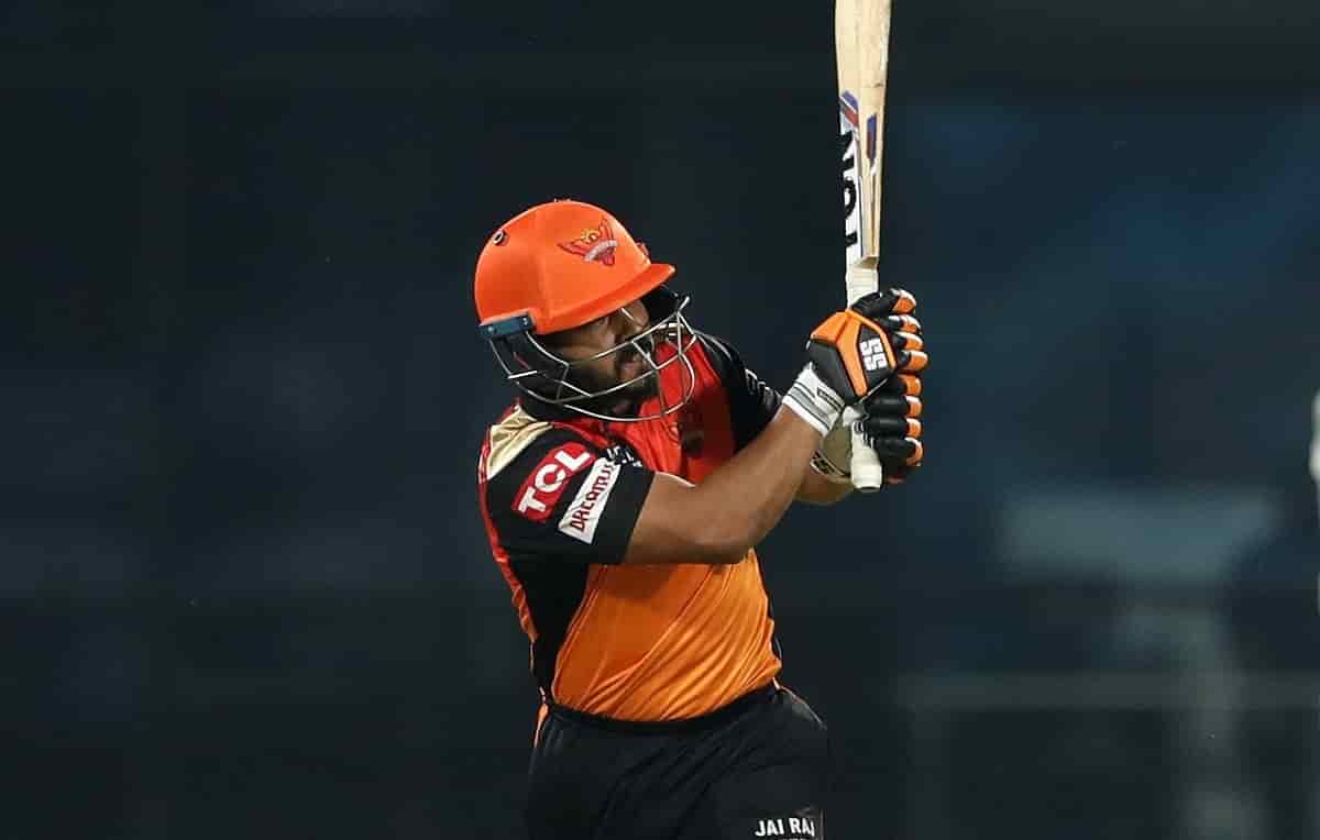 Kedar Jadhav hits first six in IPL after 2 years Kedar Jadhav hits first six in IPL after 2 years