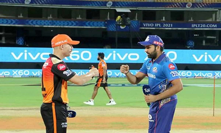 Cricket Image for Mumbai Indians Won The Toss Against Sunrisers Hyderabad Rohit Sharma Surprised Eve