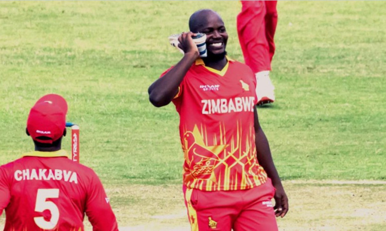 Cricket Image for Pak Vs Zim Zimbabwe Cricketer Luke Jongwe Wants To Play Ipl 