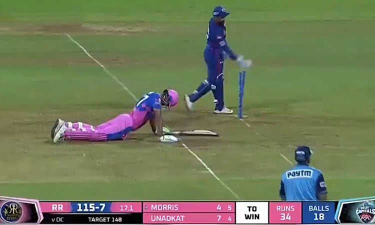 Cricket Image for Rr Vs Dc Rishabh Pant Missed Stumping Chance Watch Video
