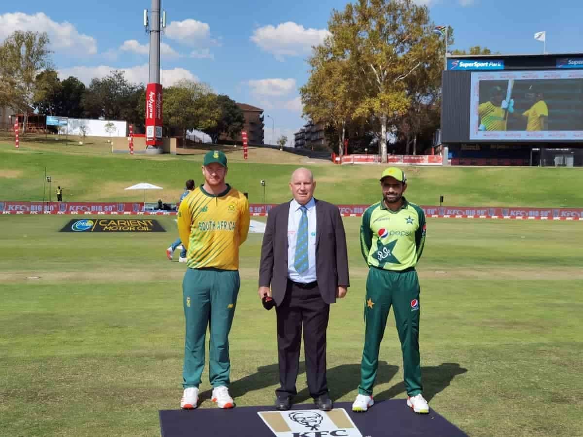 Pakistan Tour of South Africa SA vs PAK 4th t20 - Pakistan win the toss and elect to bowl first