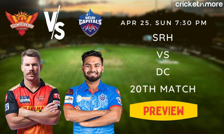 Cricket Image for IPL 2021, Match Preview: Kane Williamson Key For SunRisers Hyderabad Against Delhi