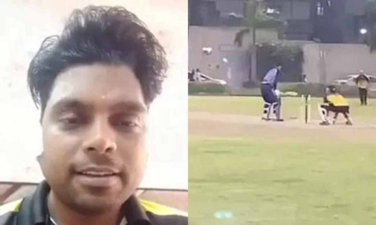 Cricket Image for VIDEO : 'मैं मरा नहीं, अभी जिंदा हूं', सिर पर गेंद लगने के बाद बेहोश हुआ क्रिकेटर;