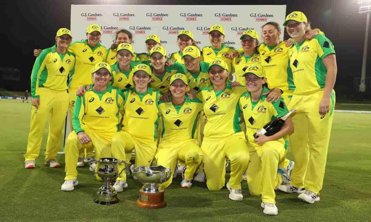 Cricket Image for Australia Womens Team Clean Sweep In Odi Series Against New Zealand Womens Team Af