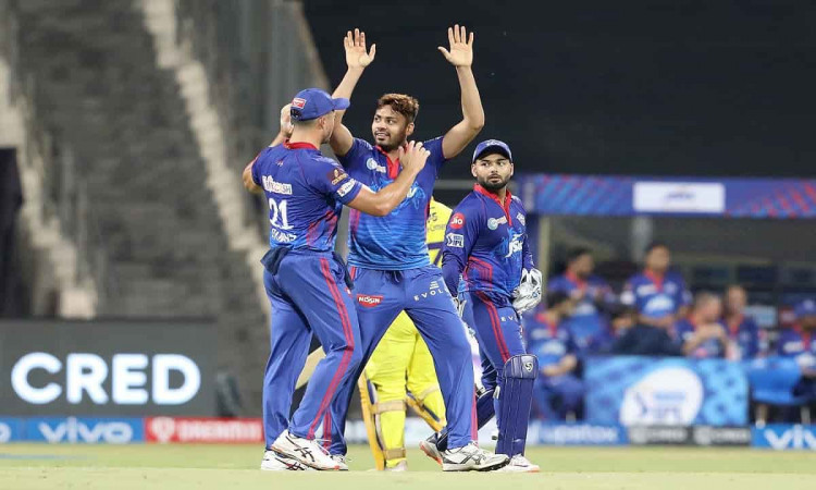Cricket Image for IPL 2021: MS Dhoni's Wicket A Dream Come True For Young DC Pacer Avesh Khan