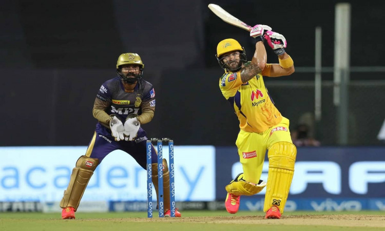 Chennai Super Kings Smash 220/3 Against Kolkata Knight Riders