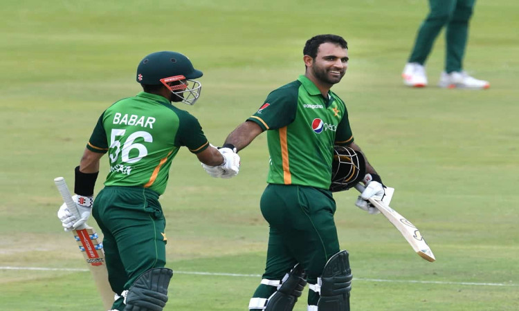 Cricket Image for Fakhar Zaman, Babar Help Pakistan Post 320/7 Against South Africa In Series Decide