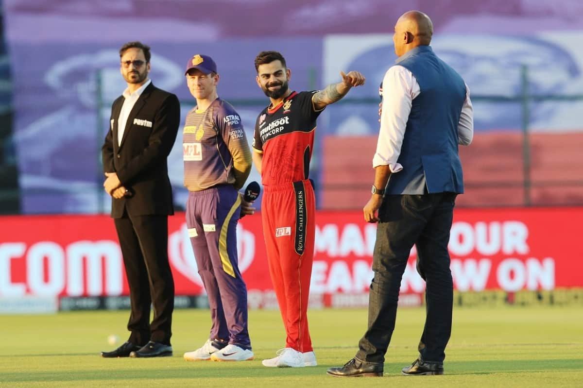 IPL 2021 10th Match: RCB Opt To Bat First Against KKR