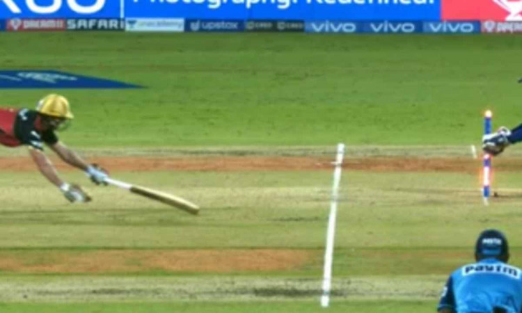 Cricket Image for VIDEO : क्रुणाल पांड्या ने रोक दी थी RCB फैंस की सांसें, आखिरी ओवर में सुपरमैन थ्र