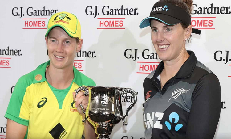 Cricket Image for Last T20 Match Between Australia And New Zealand Womens Team Draw Due To Rain