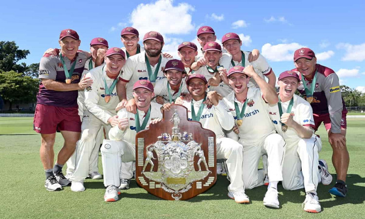 Cricket Image for Marnus Labuschagne Heroics Help Queensland Seal Sheffield Shield Title