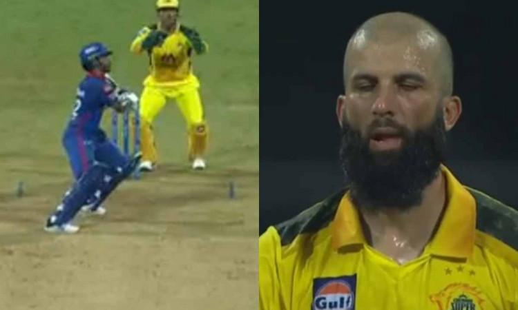 Cricket Image for VIDEO : जब विकेट के लिए तरसे सीएसके के बॉलर, तो मोईन अली ने डाली ऐसी बॉल; धोनी भी 
