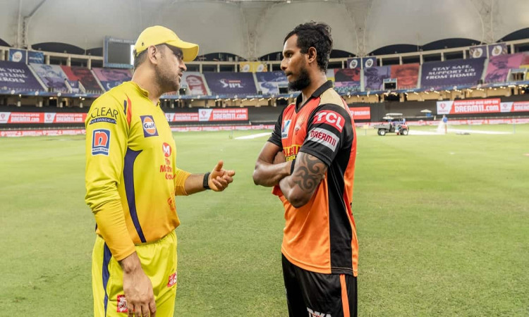 Cricket Image for Natarajan Recalls His Interaction With Dhoni In IPL 2020 