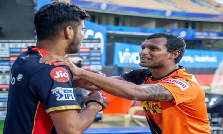 SRH pacer T Natarajan has been ruled out of IPL 2021 due to a knee injury