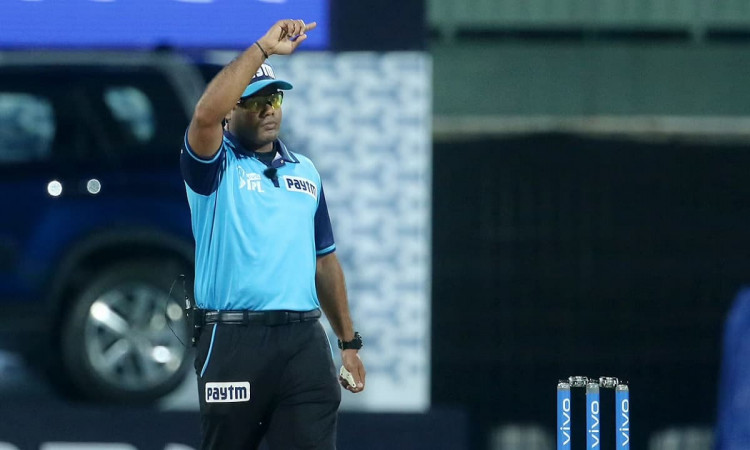 Umpire Nitin Menon decides to withdraw from IPL 2021 for his family battling Corona
