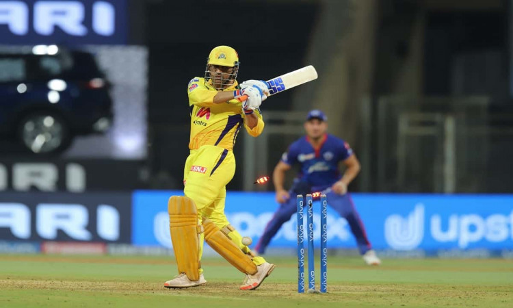 Cricket Image for IPL 2021: Off-Colour MS Dhoni Falls For Second Ball Duck