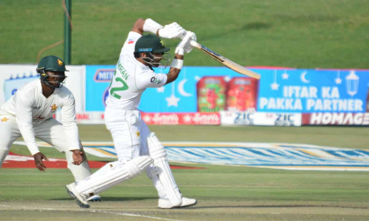 Cricket Image for 1st Test: Pakistan Batsmen Grind On Against Zimbabwe, Score 162/1 At Lunch
