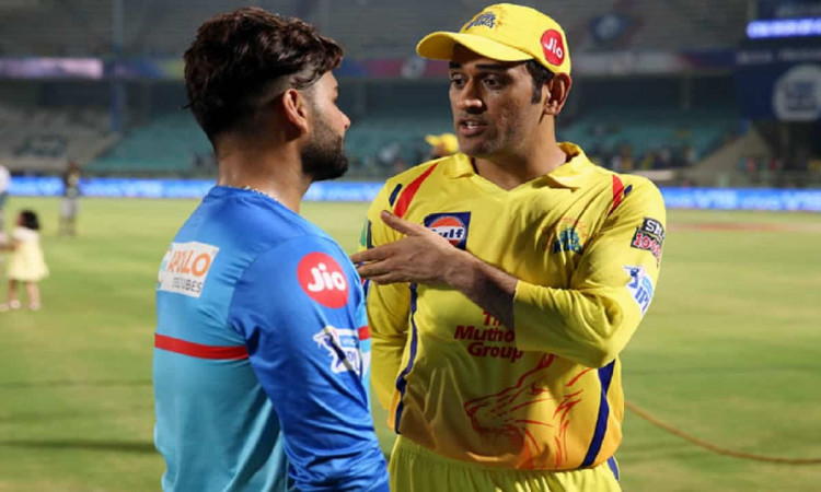 Cricket Image for Rishabh Pant Will Take The Field As A Delhi Capitals Captain Against Ms Dhoni In I