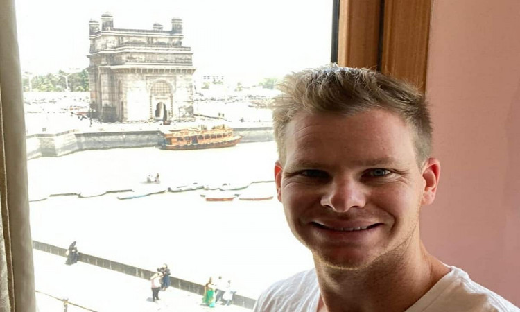 Cricket Image for Steve Smith Arrives In Mumbai To Join Delhi Capitals For Ipl 2021