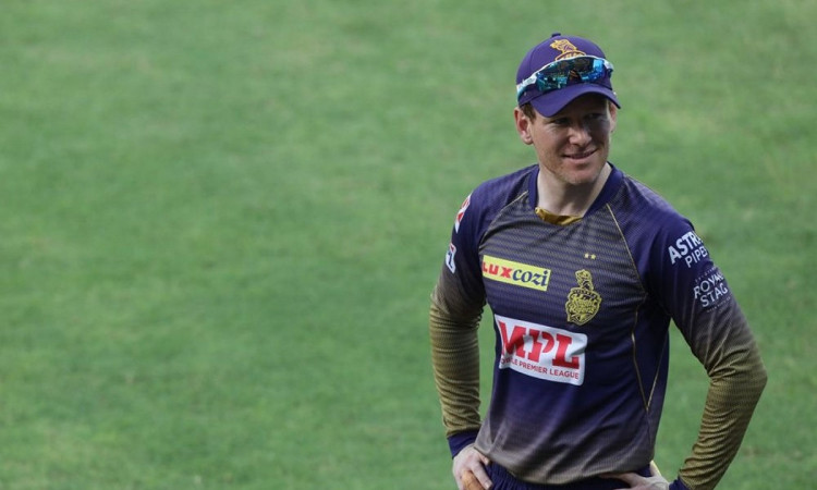 Cricket Image for Suspense About Kolkata Knight Riders Captain Eoin Morgan Playing In First Match Du