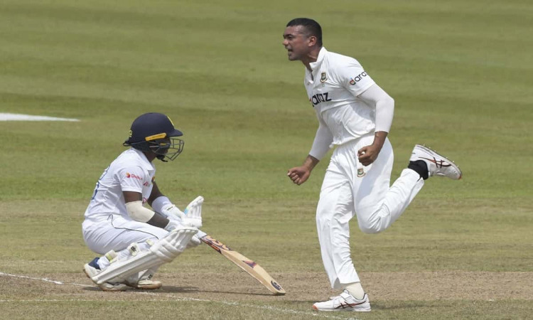 Cricket Image for SL vs BAN: Taskin Ahmed Shines But Fails To Slow Sri Lanka Run Fest