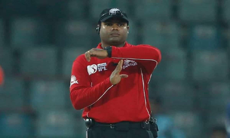 Cricket Image for Umpire Nitin Menon Opts Out Of IPL 2021 After Family Tests Covid Positive 