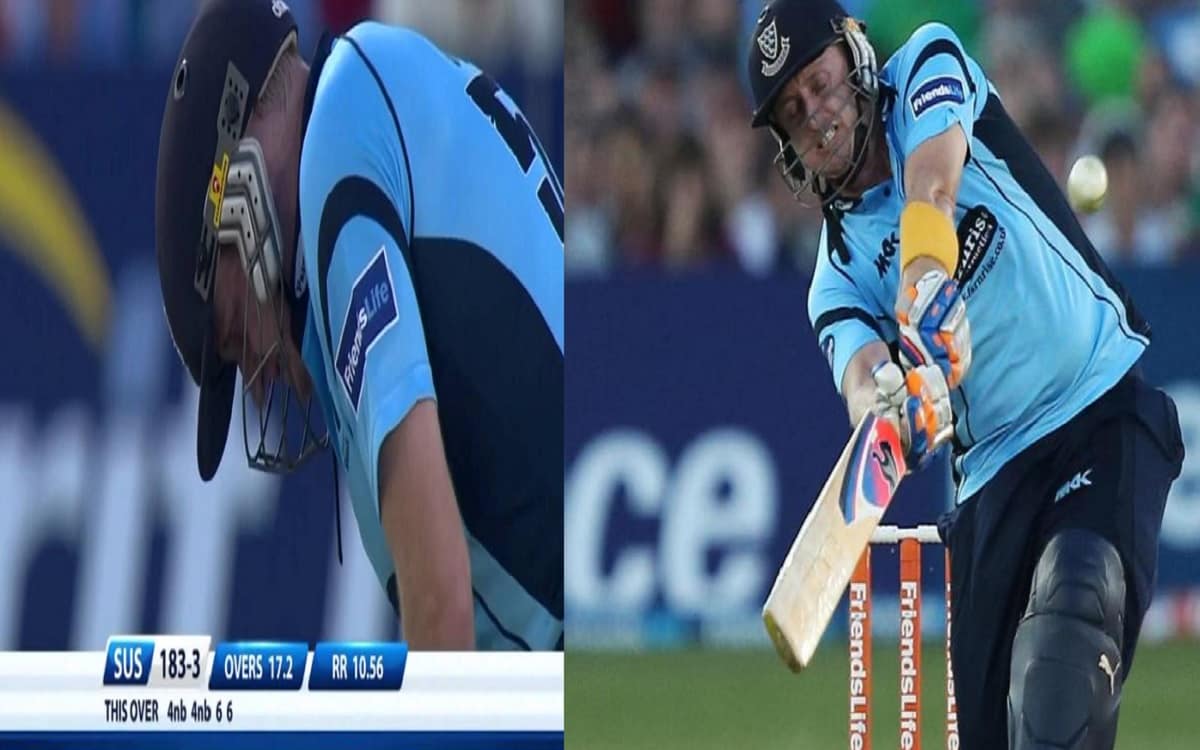 38 runs in an over during county match Costly over in history of Cricket