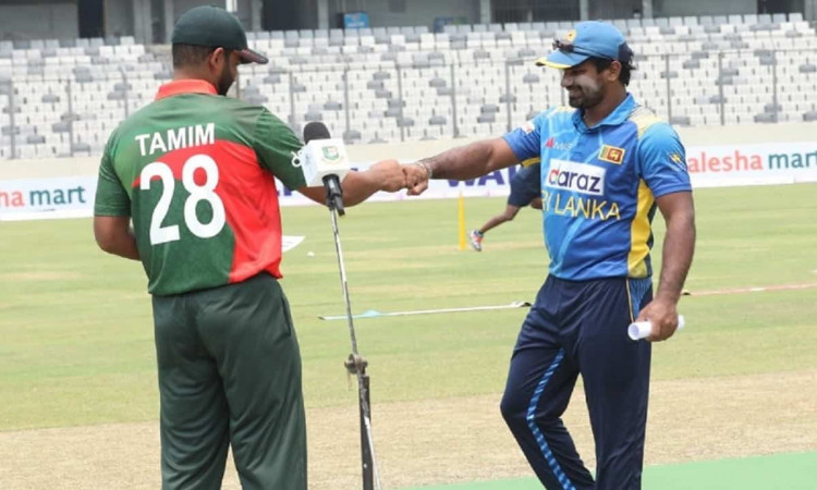  Sri Lanka opt to bat first against Bangladesh in third odi