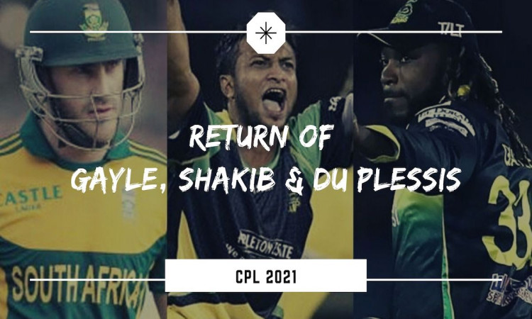 Gayle, Shakib & Du Plessis