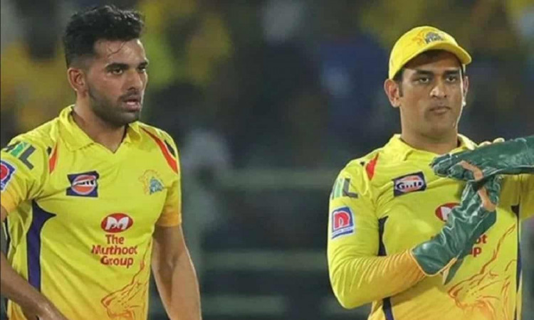 Cricket Image for MS Dhoni taught me how to take responsibility: Deepak Chahar