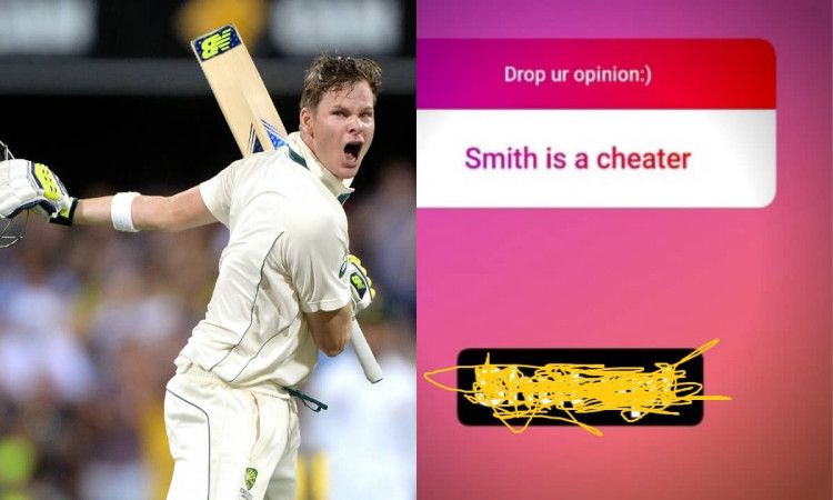 Fan calls cheater to steve smith and look what he replied