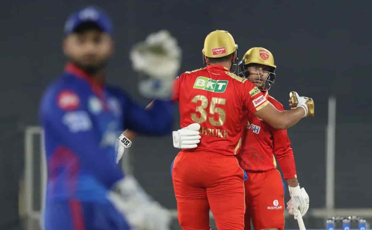 Punjab Kings Sets 167 runs target for Delhi Capitals Punjab Kings Sets 167 runs target for Delhi Capitals
