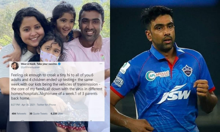 R Ashwin's Wife shares pain how her family has been dealing with Covid -19 in Hindi
