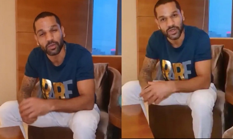 Watch VIDEO - Shikhar Dhawan recites one of his favourite poems