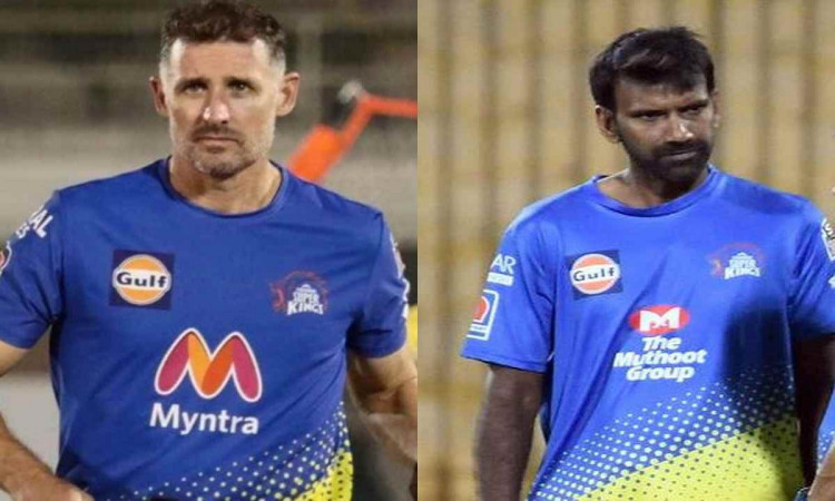 Cricket Image for IPL 2021: Mike Hussey, Lakshmipathy Balaji Fly To Chennai In Air Ambulance, Put In