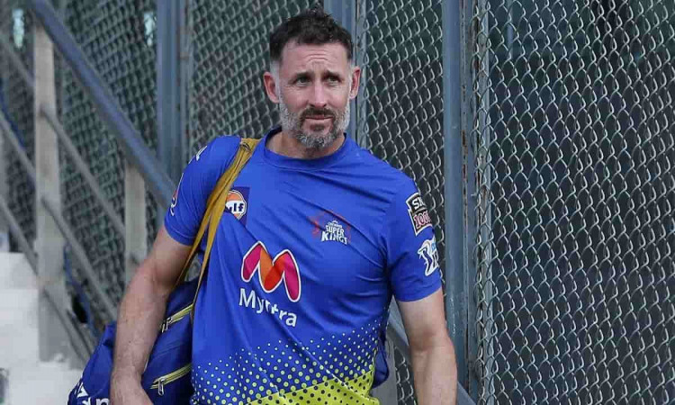 Cricket Image for CSK's Batting Coach Michael Hussey Tests Negative, May Fly Home Next Week