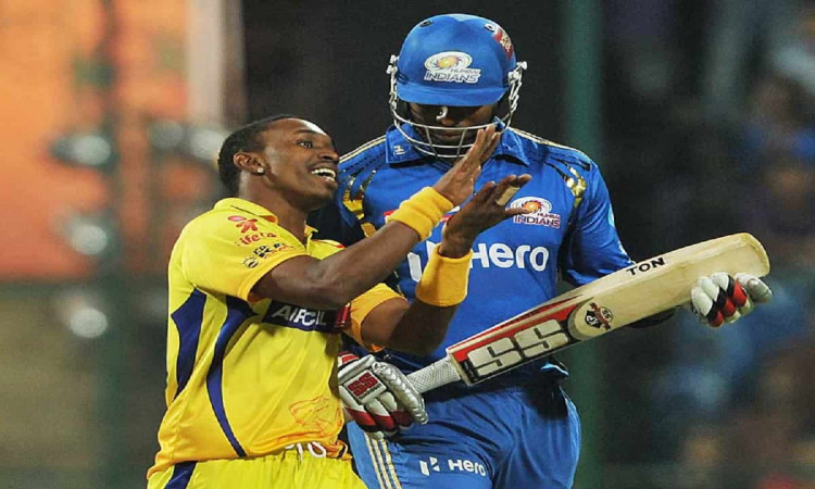 Cricket Image for Dwayne Bravo Reveals His Role In Helping Mumbai Indians Sign Kieron Pollard In 201