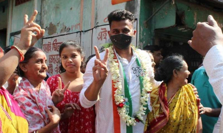 Cricket Image for Former Indian Cricketer Manoj Tiwary Wins West Bengal Assembly Election