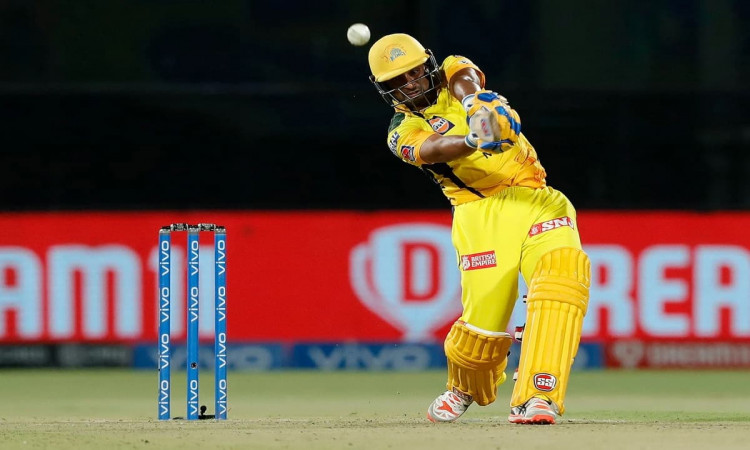 IPL 2021: Rayudu Smashes 72 Runs For CSK To Post 218/4 Against MI