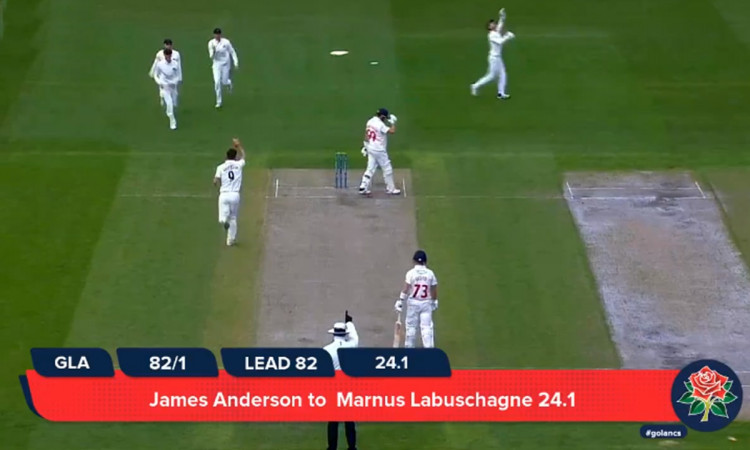 Cricket Image for Jimmy Anderson Versus Marnus Labuschagne Watch Video