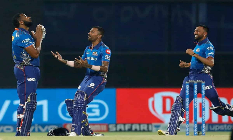 Cricket Image for IPL 2021: Pollard Powers Mumbai To A Thrilling Last Ball Win Over Chennai 
