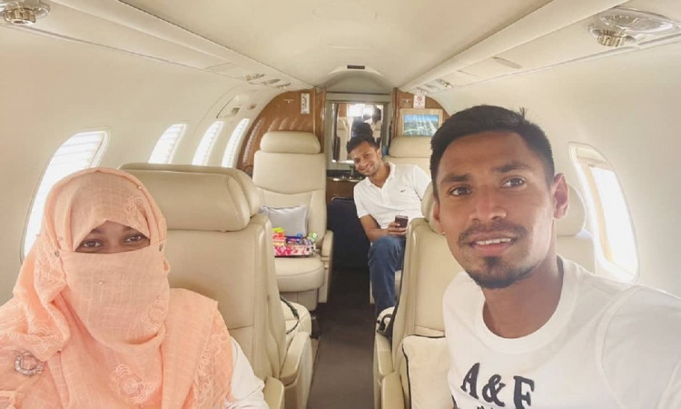 Cricket Image for IPL 2021: Shakib Al Hasan, Mustafizur Rahman Reach Bangladesh In Chartered Flight