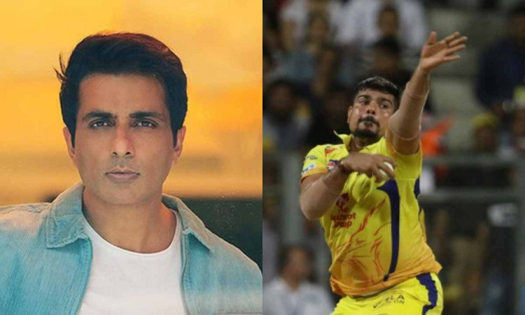 Sonu Sood applauds CSK spinner Karn Sharma for his support to Sood foundation